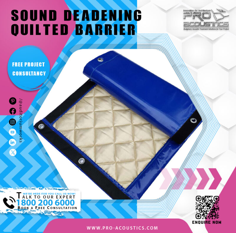 Sound Deadening Quilted Barrier