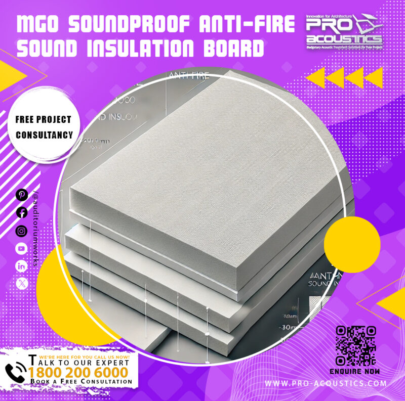 MgO Soundproof Anti-Fire Sound Insulation Board - Image 4