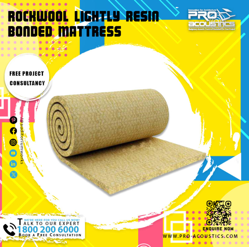 Rockwool Lightly Resin Bonded Mattress