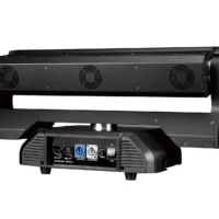 Stage Works 9*40W Alligator 2in1 Beam LED Moving Bar Light with LED Pixel Circle Base - Image 3