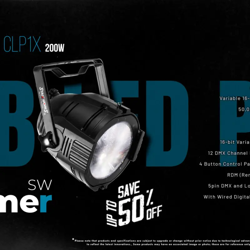 COB LED PAR CLP1X