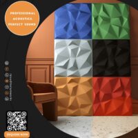 Acoustical Soft 3D Sound Tiles
