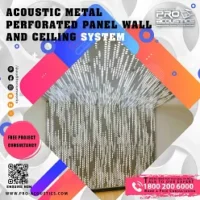 Acoustic Metal Perforated Panel Wall and Ceiling System - Image 2