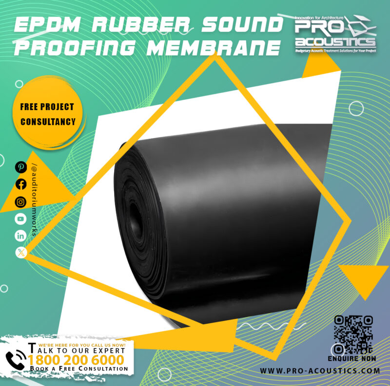 EPDM Rubber Soundproofing Membrane - Image 2