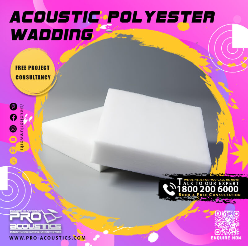 Acoustic Polyester Wadding - Image 3