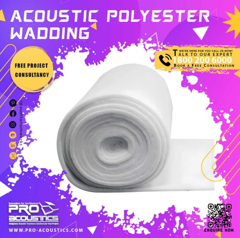 Acoustic Polyester Wadding