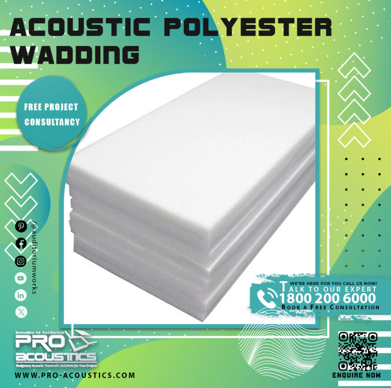 Acoustic Polyester Wadding - Image 2