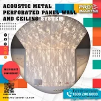 Acoustic Metal Perforated Panel Wall and Ceiling System - Image 3