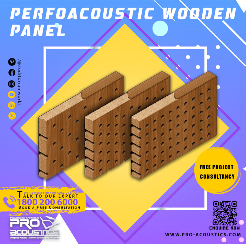 PerfoAcoustic Wooden Panel - Image 3