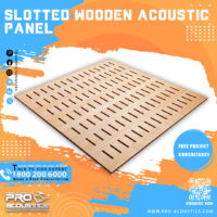 Slotted Wooden Acoustic panel - Image 4