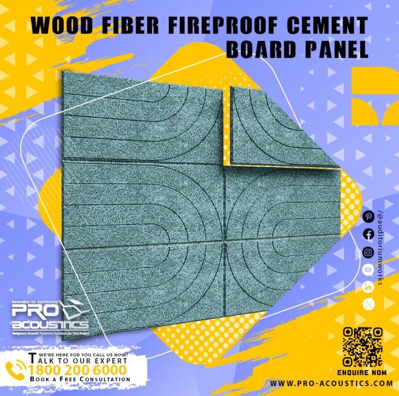 Wood Fiber Fireproof Cement Board Panel - Image 3