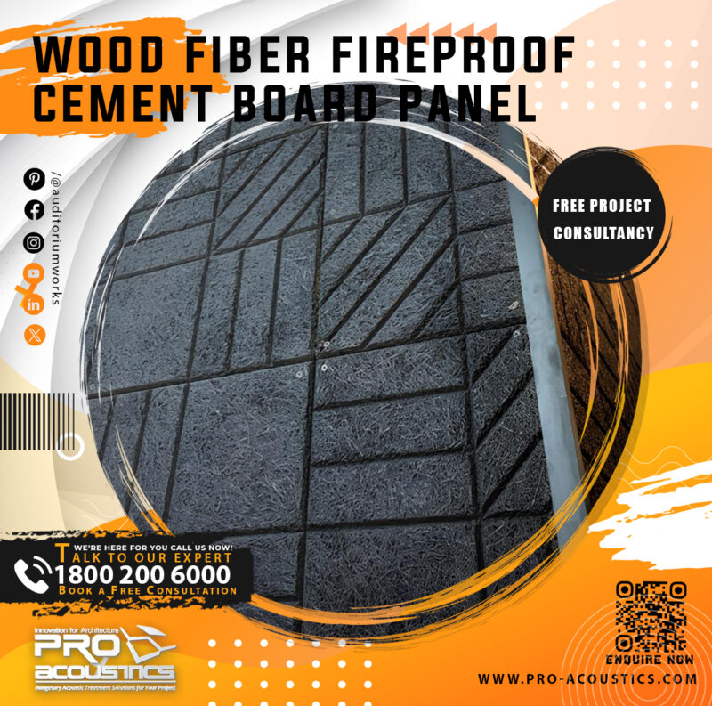 Wood Fiber Fireproof Cement Board Panel - Image 2