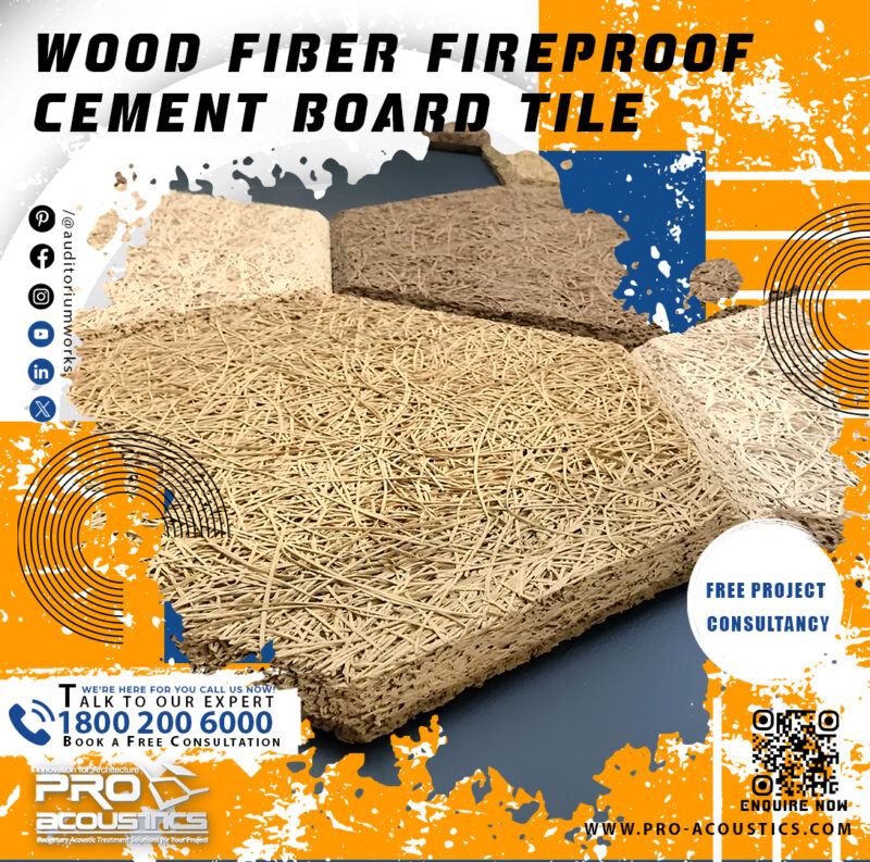 Wood Fiber Fireproof Cement Tile - Image 2