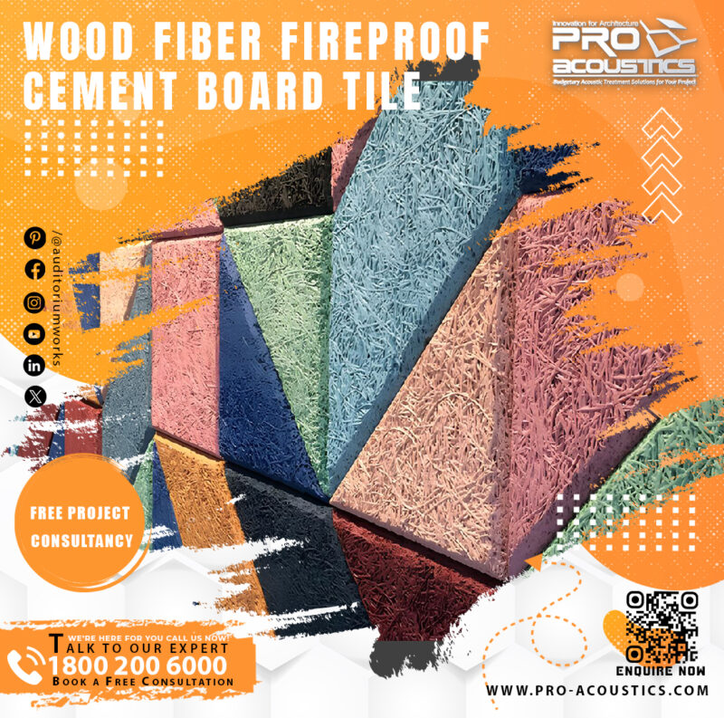 Wood Fiber Fireproof Cement Tile - Image 3