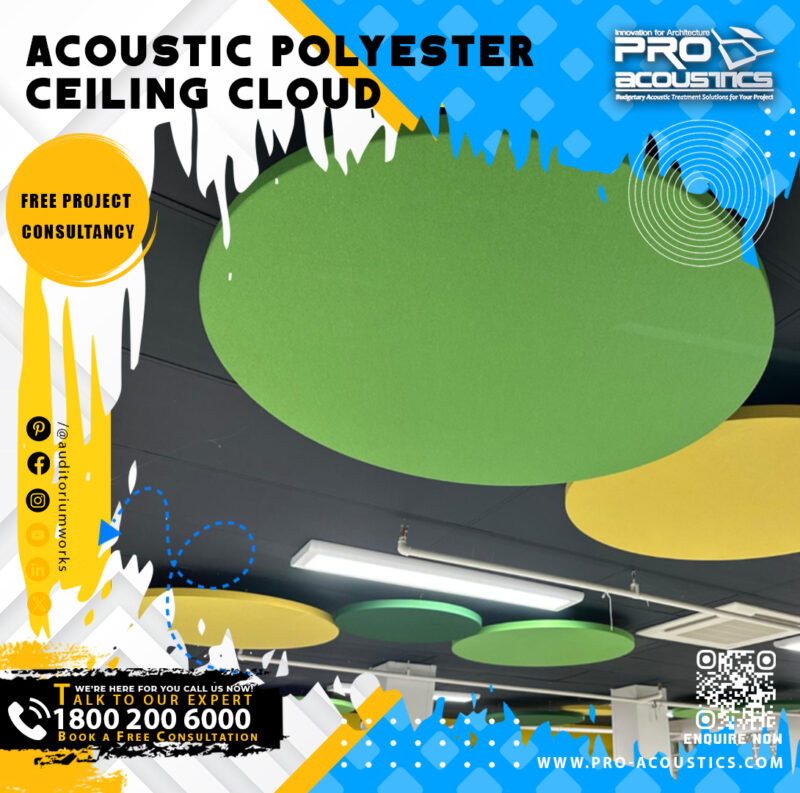 Acoustic Polyester Ceiling Cloud