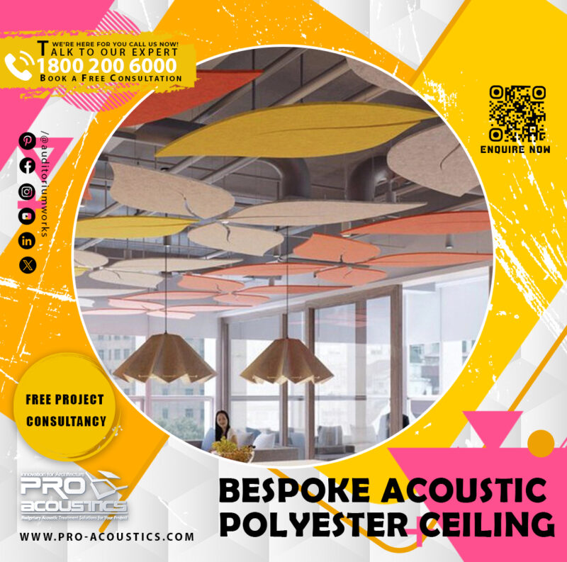 Bespoke Acoustic polyester ceiling - Image 2