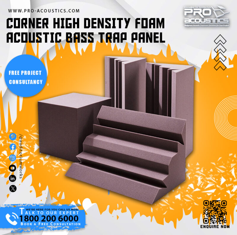 Corner Foam Acoustic Bass Trap Panel - Image 2