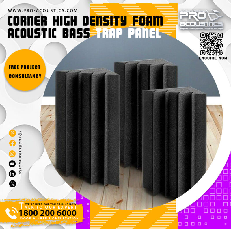 Corner Foam Acoustic Bass Trap Panel - Image 3