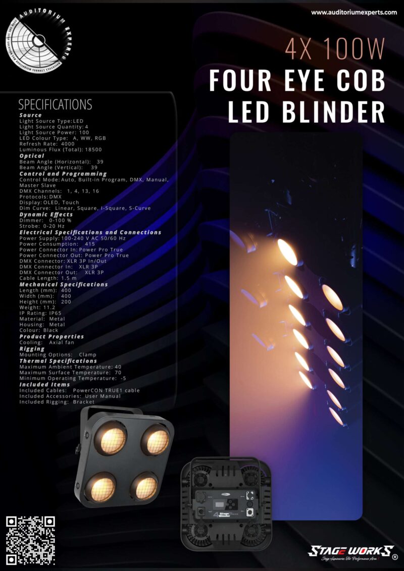 4 Eye COB LED Blinder - Image 5