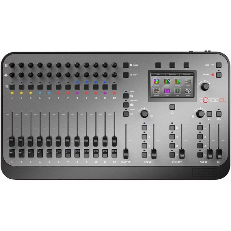 Jands Stage CL Compact Lighting Console LED Controller - 512 Channel - Edison Power Lead