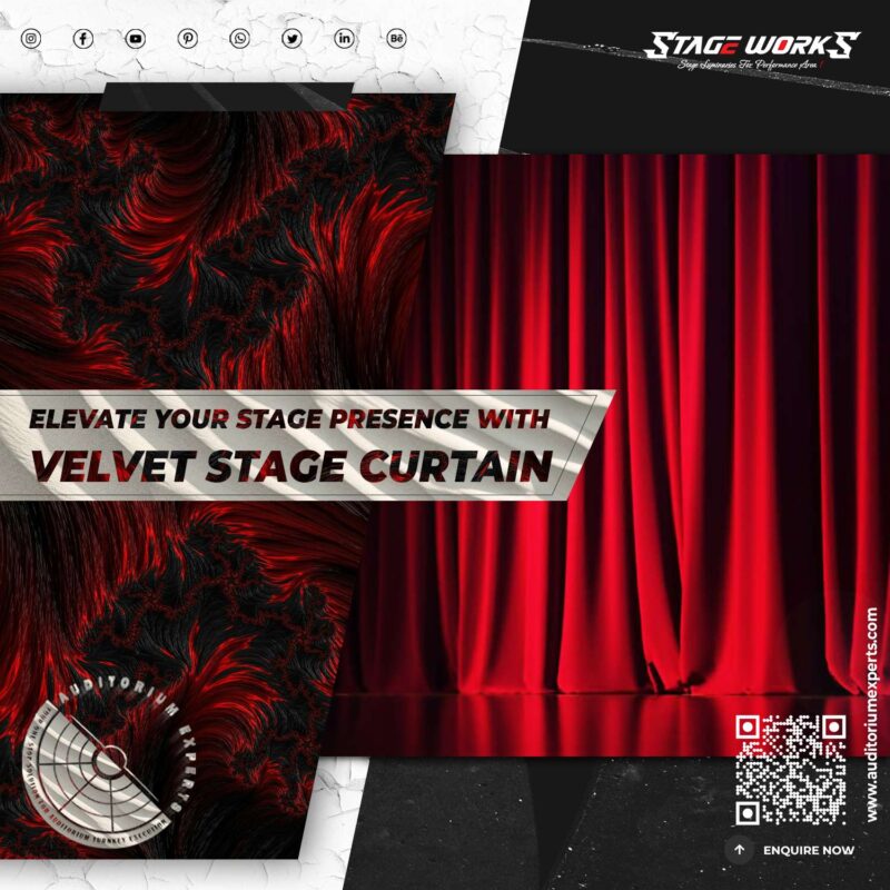 Auditorium Velvet Curtain - Image 3