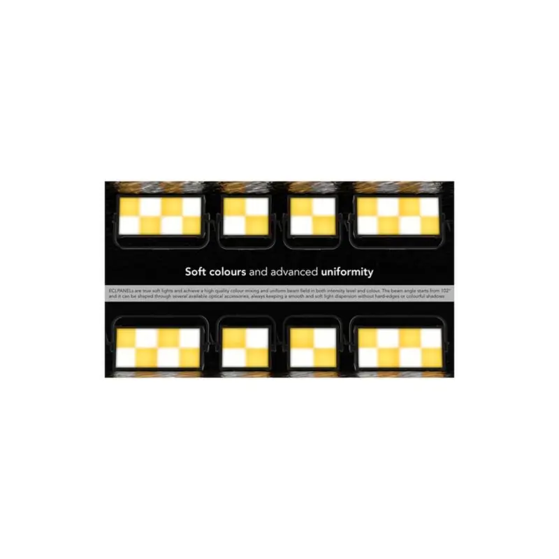 PROLIGHTS ECL PANEL TWC XL - 2,220w RGB + Warm White LED Soft Light - Image 9