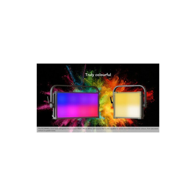 PROLIGHTS ECL PANEL TWC XL - 2,220w RGB + Warm White LED Soft Light (Pack) - Image 7