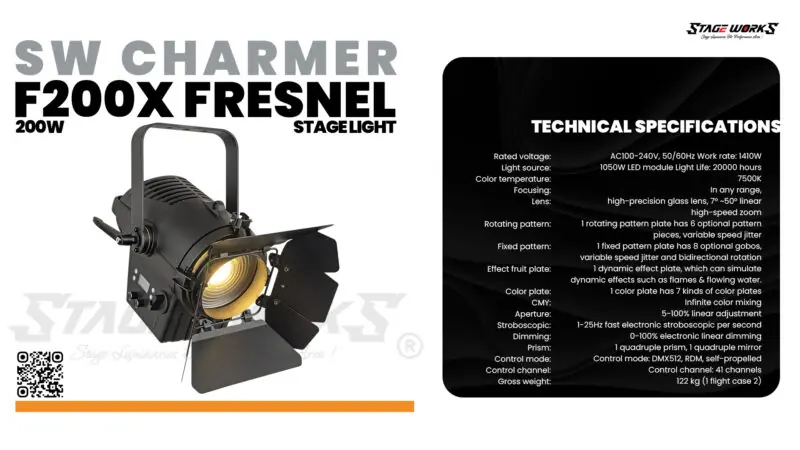 SW CHARMER F200X FRESNEL