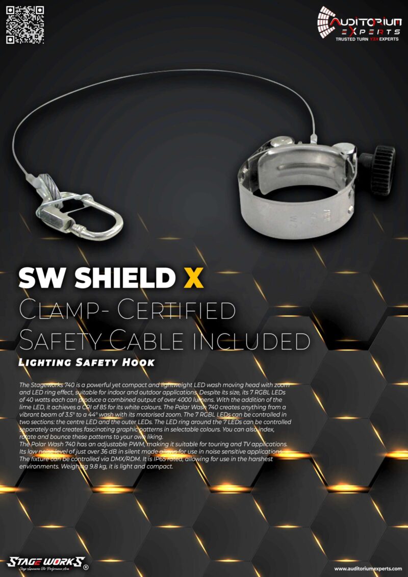 SW SHEILD X Safety Hook Clamp