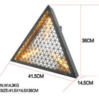 Stage Works 3x70W Triangle LED Retro Light - Image 2