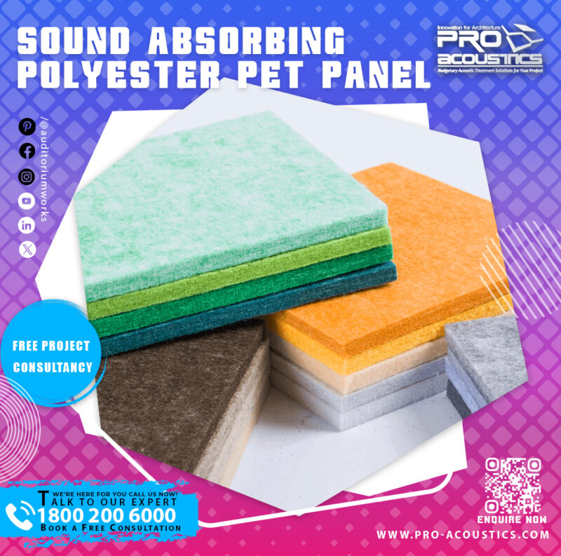 Sound Absorbing Polyester PET panel - Image 2