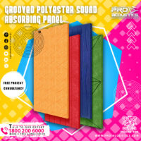 Grooved Polyester Sound Absorbing Panel - Image 2