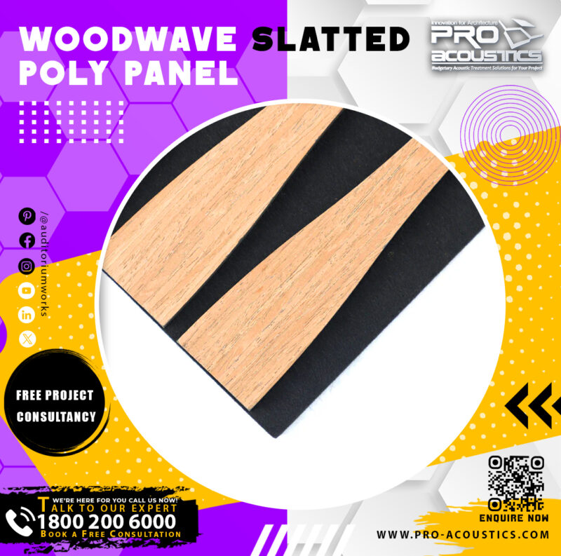 Woodwave slatted Poly Panel - Image 3