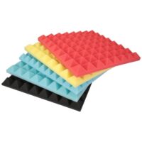 Acoustic Foam Tiles Wall Panel Pyramid Sound Foam - Image 3