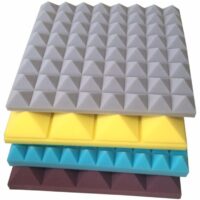 Acoustic Foam Tiles Wall Panel Pyramid Sound Foam - Image 4