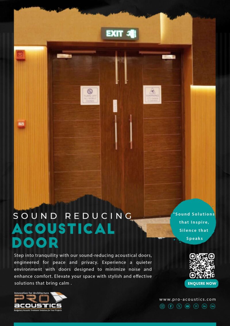 Acoustical Soundproof Doors  - Image 2