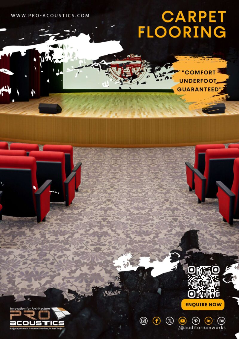 Auditorium Carpet Flooring - Image 2