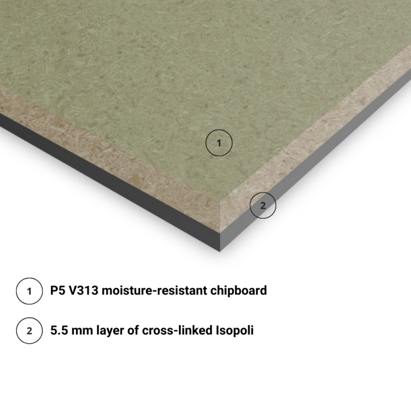 Concretedeck Acoustic Flooring 2400mm x 600mm T&G - Image 2