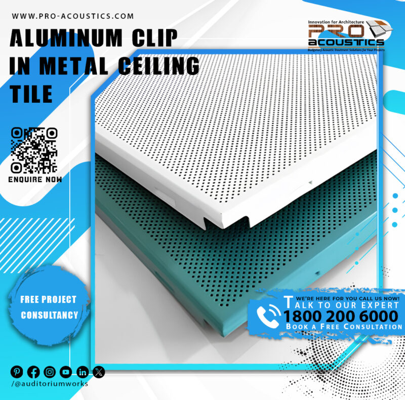 Clip in Metal Grid Ceiling Tile - Image 3