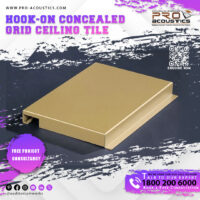 Hook-On Concealed Metal Grid Ceiling Tile - Image 4