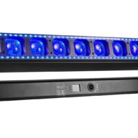Stage Works 10*60W Sidewinder 2in1 Beam LED Moving Bar Light with LED Pixel Circle Base
