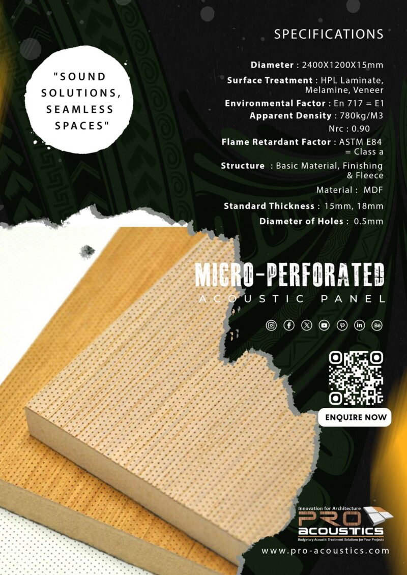 Micro Perforated Acoustic Panel  - Image 5