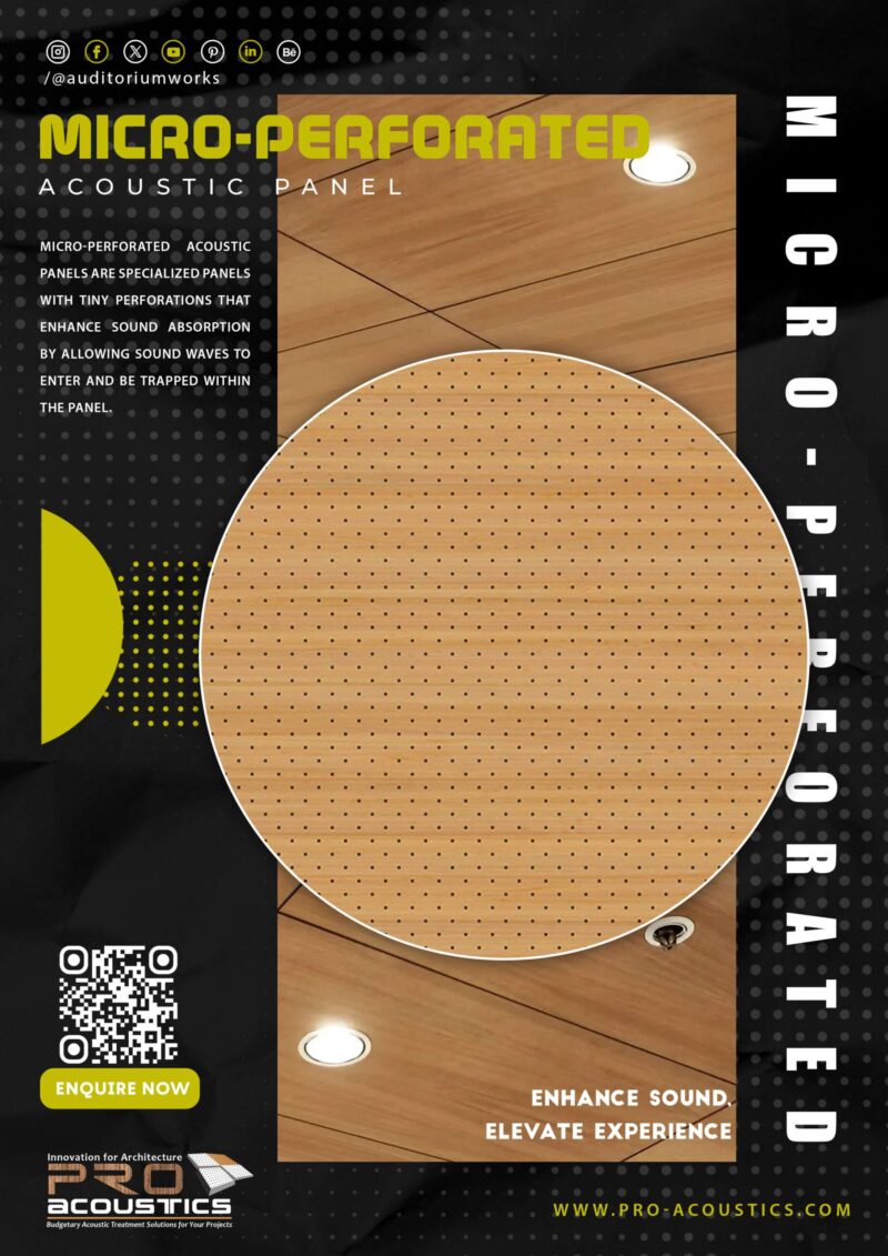 Micro Perforated Acoustic Panel  - Image 2