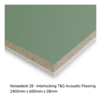 Noisedeck 28 2400mm x 600mm x 28mm T&G Flooring - Image 3