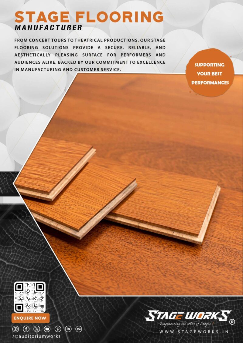 Teak Wood Stage Flooring  - Image 9