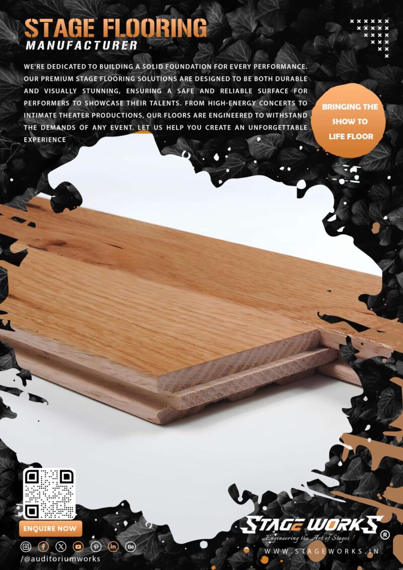 Teak Wood Stage Flooring  - Image 2