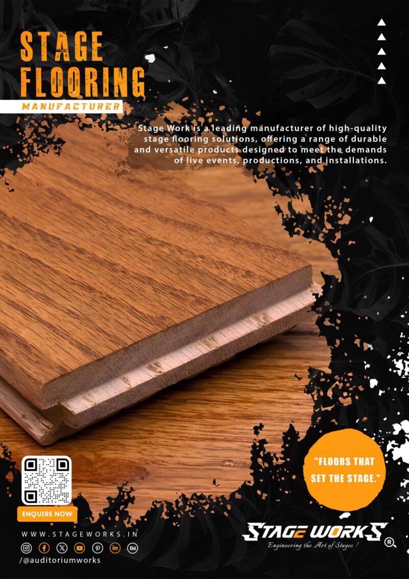 Teak Wood Stage Flooring  - Image 10