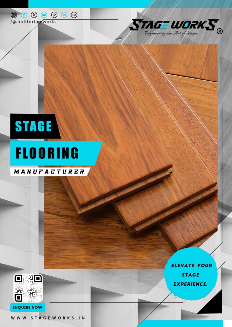 Teak Wood Stage Flooring  - Image 11