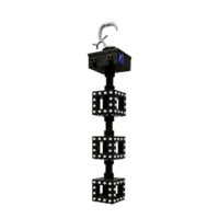 Stage Works 220V Colorful 3D Gourd Lamp - Image 3